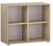 Schildmeyer Regal Antero 155773, eiche hell, 100 x 41 x 83,6 cm
