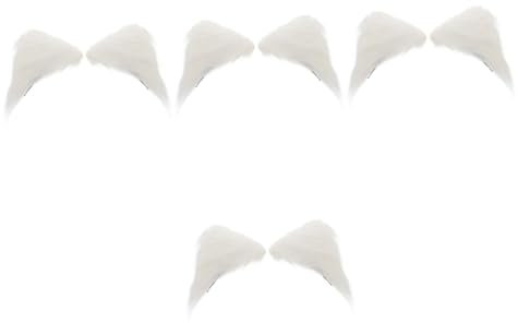 FRCOLOR 4pairs Ears Cat Plush Hair Clips Cat Costumes Barrette for Adults Fashion Ear Decorations