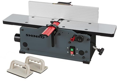 Shinko AH150s Abrichthobel – 150 mm Hobelbreite, Spiralwelle mit 12 HSS-Wendeplatten, Gusseisentische, 1200 W Motor, präzise & langlebig