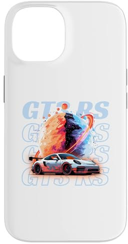 Hülle für iPhone 14 GT3 RS Text Auto Astro Space JDM Japanische Grafik