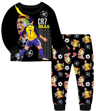 shumintaojin Kids Boys' pajama set Girls' Sleepsuits Long sleeved T-shirt+pants fashion Girls' clothing set 5-12Years