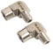 CWOQOCW Shower Elbow Adapte, Stainless Steel 90 Degree Male Elbow Fitting 1/8 In NPT 2PCS