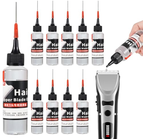 60ml Haarschneidemaschinenöl - 1/3/5/10 Stück Scherkopf Öl Für Haarschneidemaschinen | Öl Für Haarschneidemaschinen Und Trimmer | Geruchloses Und Reibungsminderndes Trimmeröl | Rasierer & Rasierappara