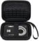 Elonbo Camera Carrying Case for Kodak PIXPRO FZ55 / FZ53 / FZ45 / FZ43 16MP Digital Camera, Vlogging Camera Storage Holder Trave Bag, ​Mesh Bag Fits Batteries, Cable, Memory Card, Black
