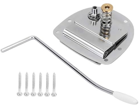 Tremolo Brücke für Gitarre, Brücke für E-Gitarre, Ersatz für Saitenhalter aus Zinklegierung, Vintage-Teile für Musikinstrumente