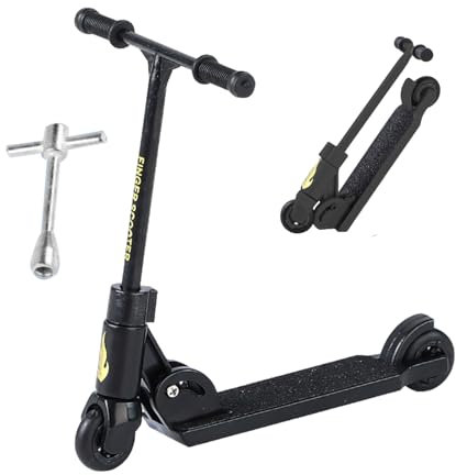 Generisch Finger Skateboard - ABS Mini Toy Finger Scooter | 2Pack Finnger Scooters mit grippigen Rädern Glatte Lager | Realistisches Mini -Finger -Skateboard für Tricks & Stunts
