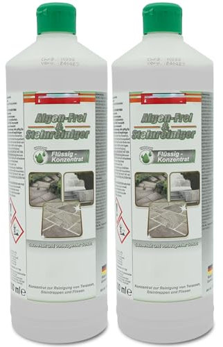 Algenentferner, Fassade, Grünbelagentferner Konzentrat Fassadenreiniger Dachreiniger Außenreiniger