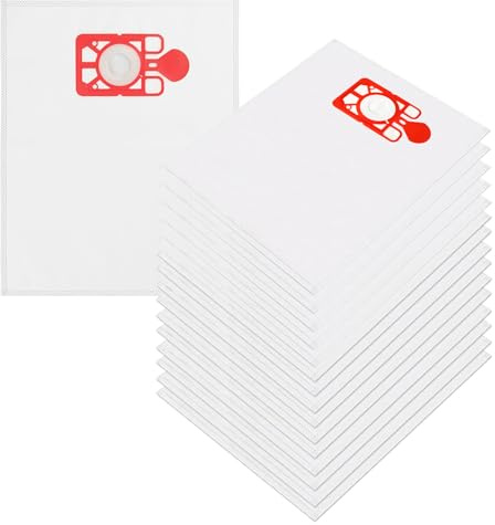 16x Staubsaugerbeutel NVM-1CH für Numatic 604015, Vlies Filterbeutel Ersatzbeutel für Staubsauger Henry Hetty James Junior Harry uvm