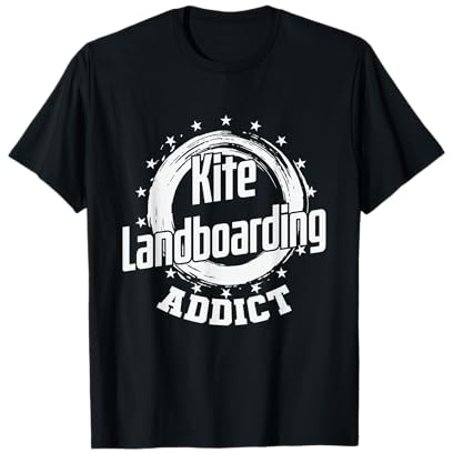 Kitelandboarding Allterrainboard and Steering Mat T-Shirt