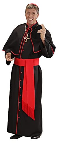 W WIDMANN MILANO Party Fashion - Costume cardinale, tunica, ecclesiastico, sacerdote, costumi in maschera