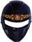 Bristol Novelty PM126 Ninja Maske, herren, schwarz/gelb, Einheitsgröße
