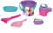 Wader 77937 - Eimergarnitur DISNEY Frozen mit Eimer, Sieb, Wasserkanne, Schaufel, Rechen und Sandform, 6-teilig, ab 12 Monaten, ideal als Geschenk für kreatives Spielen