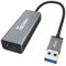 USB to Ethernet Adapter, Techkey 10/100/1000Mbps RJ45 to USB Gigabit Ethernet Adapter for Windows 10/8/7/XP/Mac OS Compatible with Nintendo Switch/Windows Surface Pro/MacBook Air/Chromebook etc.