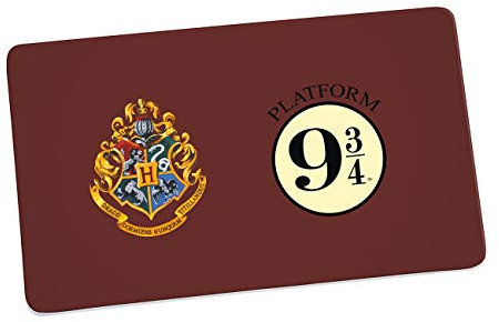 Warner Brothers Harry Potter 13286 Frühstücksbrettchen, Melamin, Rot