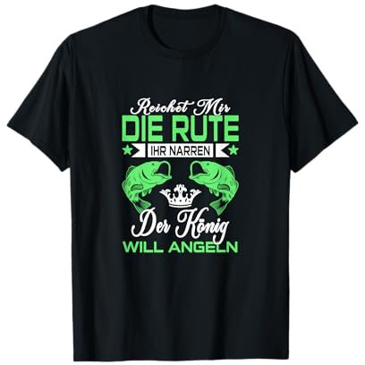 Hecht Mann Carp Fishing Reichet mir die Rute ihr Narren T-Shirt