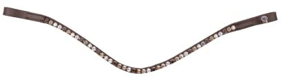 Waldhausen Stirnband X-Line Glam, braun, braun/Gold/beige/Silber, VB