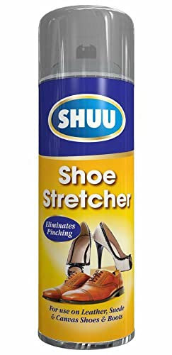 300ML Shoe Stretcher Spray Relieves Tight Fitting Shoes And Boots Leather Suede Softener Eliminates Pinching Single Packs Of 2 and 3 (Pack Of 2)