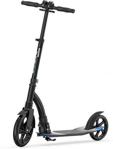 Mobilitätsroller, Roller für Erwachsene, Zweirad-Roller, geeignet für Junge Erwachsene, Jungen und Mädchen, Faltbarer Leichter Einzelpedal-Roller, Rutschfester Tretroller