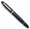 JINHAO X159 Resin Fountain Pen with Ink Converter (Extra Fine Nib, Gold Clip-Black)