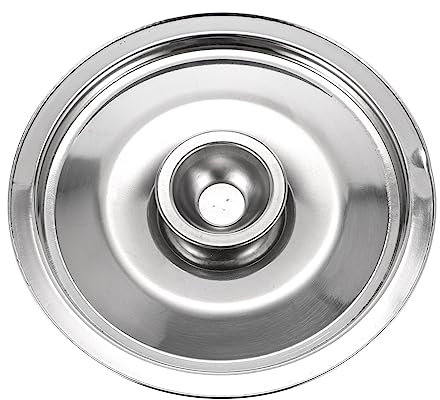 BESTonZON Couvercle De Casserole Couvercle De Casserole En Acier Inoxydable 14Cm Poêles Couvercle De Casserole Petit Couvercle De Casserole Couvercle De Pot Dassaisonnement De Remplacement