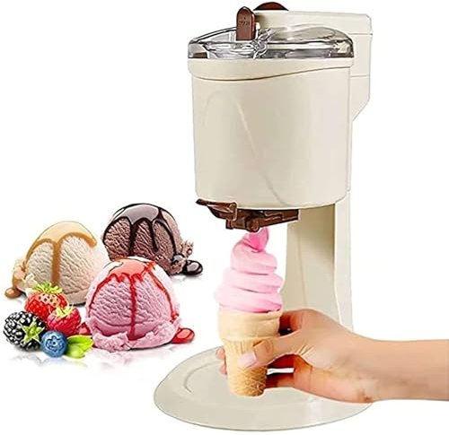 DPLXFPP Máquina Hacer Helados Suaves, Máquina Hacer Helados En Casa | Máquina Hacer Helados Yogur Rápido Cocina DIY, Máquina para Hacer Yogur, Sorbetes Y Helados, para Cocina Casera