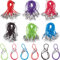 GORGECRAFT 180pz 6 colores Correa de Anillo Dividido para Teléfono Móvil Cordón Desmontable con Cierre de Langosta Correas Móviles Correa de Mano para Muñeca Cordones para Colgar Llavero de Teléfono