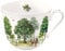 Grätz Kaffeetasse 400ml Teetasse, Henkeltasse, Blumen, Landhaus Porzellantasse Geschenkbox, Geschenkidee, Geburtstagsgeschenk, Lieblingstasse (Laubbäume)