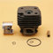 50MM 52MM Cylinder Piston Kit, for Husqvarna, 268 272 272K Garden Chainsaw Engine Motor Spare Parts Cylinder Piston Kit(HUS268 50MM)