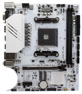 Placa Madre Fit For B450 Procesador AMD Memoria DDR4 de Doble Canal Placa Base AM4 M.2 NVME