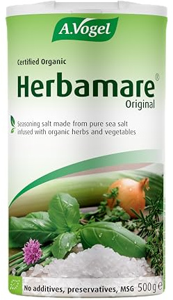 A.Vogel Herbamare Salt 500g | Unrefined Sea Salt Infused with 13 Fresh Organic Herbs and Vegetables