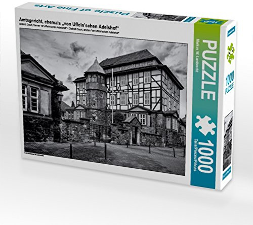 CALVENDO Puzzle Amtsgericht, ehemals „von Uffeln’schen Adelshof“ | 1000 Teile Lege-Größe 64 x 48 cm Foto-Puzzle für glückliche Stunden