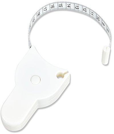 baytronic Körpermassband Sportmassband Fitnessmassband, weiß