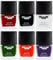 Halloween Nail Polish by Moon Terror | 10ml | Set of 6 | SFX Make up, Special effects Make up, Nail Varnish