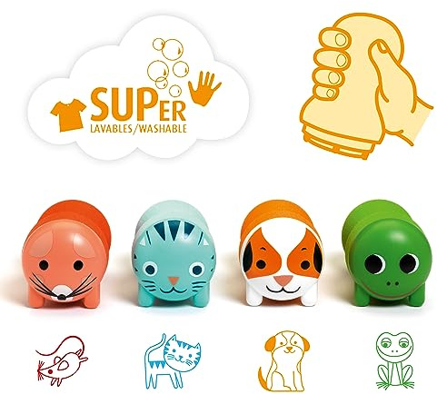 DJECO - Joints pour les enfants Animaux de jardin Collection (DJ09009)