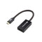 Cable Matters Braided USB C to HDMI 4K Adapter in Matte Black Aluminum for iPhone 15 Pro Max Plus, MacBook, XPS, Surface Pro and More - Support 4K 60Hz, 2K 144Hz and HDR