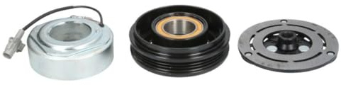 THERMOTEC KTT040261 Magnetkupplung Klimakompressor Kompatibel mit FORD FOCUS III Turnier P31366155 36001462 P31315453