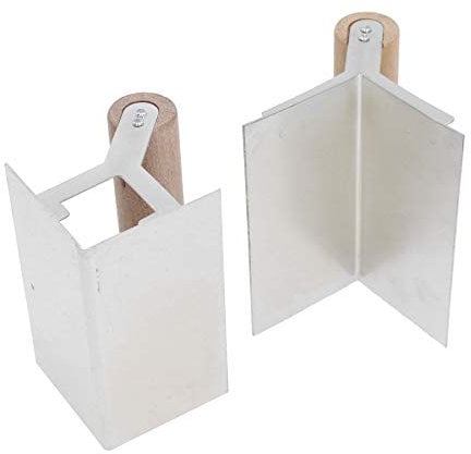 2pc Internal + External Corner Trowel Plasterers Drywall Builders Finishing Tools