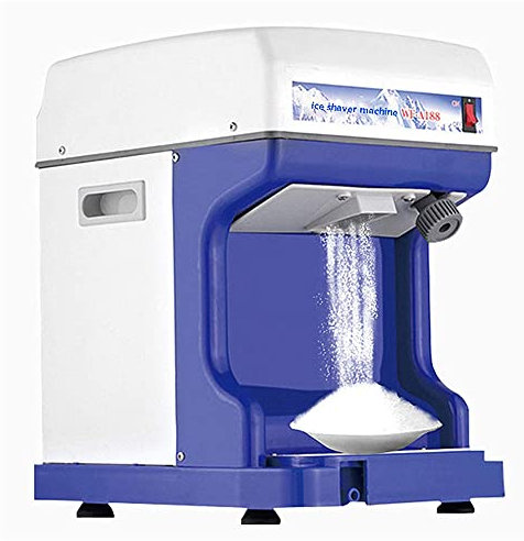 Commercial Ice Crusher Electric Automatic Ice Maker Commercial Ice Machine Snow Cone Chopper Flake Maker