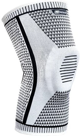 AmRelieve Ultra Knee Elite Compression Sleeve - #1 Rated Compression Knee Sleeve for Knee Pain, Knee Compression Sleeve Women & Men � Knee Braces for Knee Pain Arthritis, Bone On Bone, Sore, Throbbing