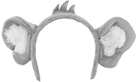 Amosfun Koala Ohren Stirnband Tier Stirnband Plüsch Koala Ohren Haarband Koala Haarband Koala Haarschmuck Halloween Kostüme Halloween Tierkostüm Haarschmuck für Frauen Mädchen