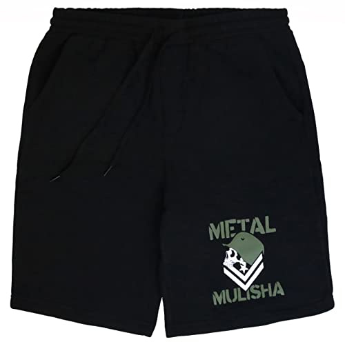 Metal Mulisha Herren The General Sweatshorts, Schwarz, X-Groß