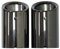 Auspuffblenden Endrohrblenden Auspuffblende Endrohrblende Auspuff Endrohre Blende Auspuffanlage Schalldämpfer Doppelendrohr Chrom Edelstahl schwarz für A4 B8 8K A5 8T Q5 8R 1.8 TFSI 2.0 TFSI 2.0 TDI