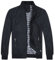YOUTHUP Herren Jacke Regular Fit Sommer Übergangsjacke Leichtgewicht Freizeitjacke Bomber Sportjacke, Schwarz-B6601, 3XL