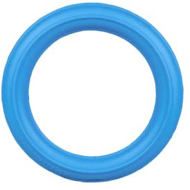 RUCAN Sky Ring | Multifunktionaler Hundereifen | Werfen und Dehnen | Aromatisierter Naturkautschuk | aktives und gesundes Spiel mit hoher Haltbarkeit | Ideal für mittelgroße Rassen (mittelgroß)