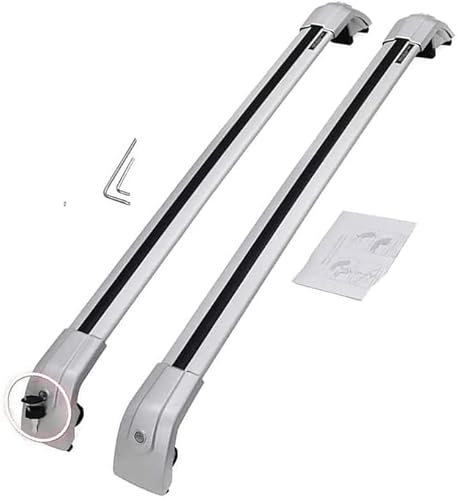 HEYCE Relingträger Dachträger Dachgepäckträger Kompatibel für Renault Kadjar 2015-2022, Fahrradträger Dachboxen Dachgepäckablage Dachteile,A