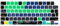 XHLWZR Silicone Keyboard Cover, for MacBook 2023 Pro14 A2779/Pro16 A2780/2022 Air 13 M2 A2681/2021 Pro 14 16 A2442 A2485 A2991 A2992 & 13-13.3 Notebook, Keyboard Protector for European Layout