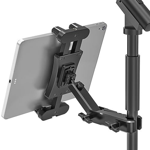 JUBOR Tablet Holder for Microphone Stand