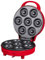 Donut Maker - Non Stick Plates Enjoy Baking - Doughnut Snack Maker Machine - Easy Clean - Create Vegan Breakfast - Cord Wrap Storage - Cool Touch Handle - Cook a Batch Of 7 Donuts
