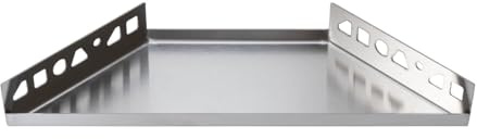 Dalsys Befliesbare Duschablage Ecke 310mm x 130mm Silber Edelstahl | Rostfreies Duschregal, praktisches Duscheckregal, Badablage, Seifenablage Dusche, Duschorganizer, Eckregal Badezimmer