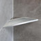 Dalsys Piatto doccia piastrellabile 310mm x 130mm argento piatto doccia angolare per piastrelle, accessori bagno, acciaio inox resistente alla corrosione